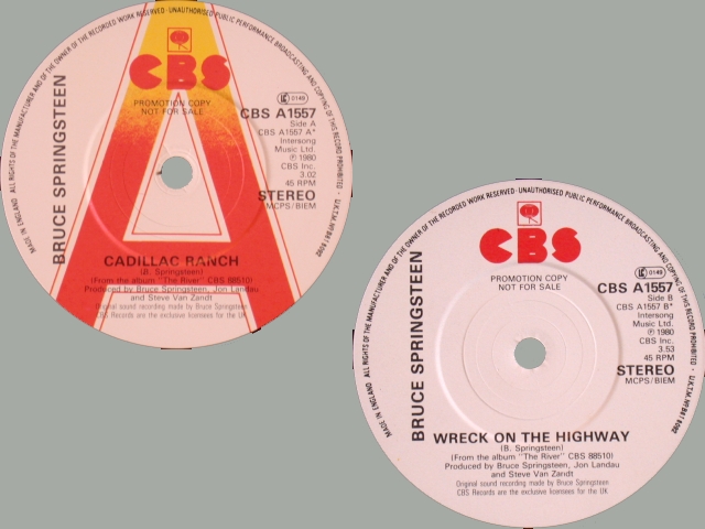 Bruce Springsteen - CADILLAC RANCH / WRECK ON THE HIGHWAY
